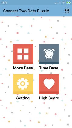 Connect two dots puzzle - Screenshot 1