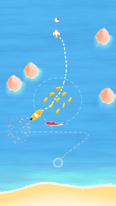 Beach Rescue: Draw Line & Save - Screenshot 3