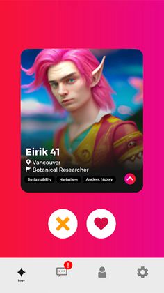 Lovr - Caring AI companions - Screenshot 3