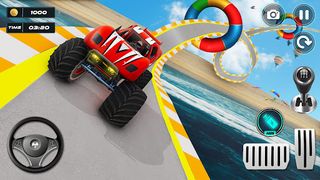 Monster Truck : Car Game Stunt - Screenshot 2