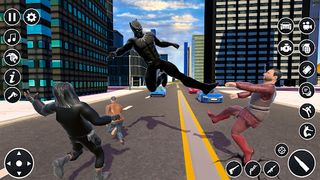 Black 3D Panther Fighting Game - Screenshot 1