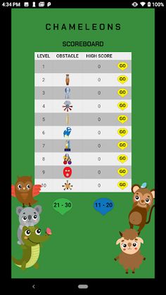 Chameleon Pattern Match Game - Screenshot 3