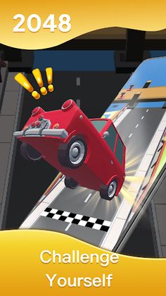 2048 Merge Cars - Screenshot 1