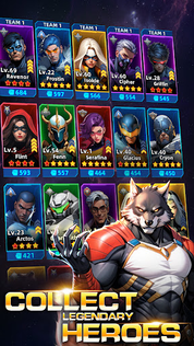 Superhero & Puzzles Match3 RPG - Screenshot 2