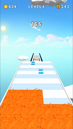 Slide Roof - rails 3d rush - Screenshot 4