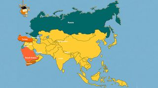 Asia Puzzle - Screenshot 2