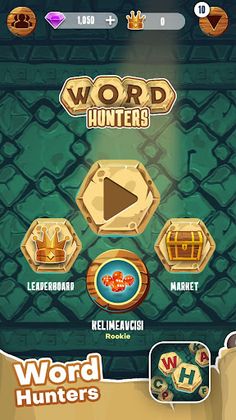 Word Hunters - Word Game - Screenshot 1