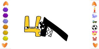 Number Lore 0-9 Coloring - Screenshot 1