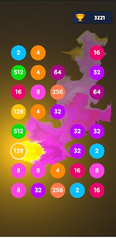 Dye 2048 - Screenshot 1