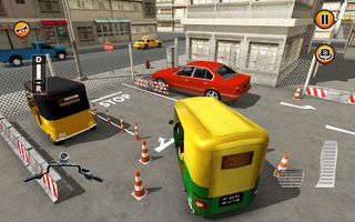 3D Tuk Tuk Auto Parking Games - Screenshot 1