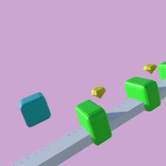 Cube Surfer 3D ! - Screenshot 2