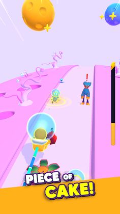 Bungee Space - Funny Runner - Screenshot 4