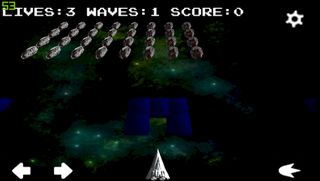 Space invaders - classic retro - Screenshot 1