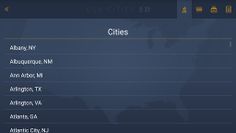 USA cities 3D: geography quiz, - Screenshot 3