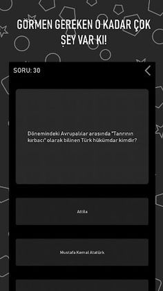 Türk Tarihi Bilgi Yarışması - Screenshot 4