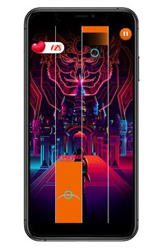 Wednesday Addams Piano Tiles - Screenshot 4