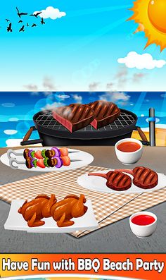 Grill BBQ Sea Food Beach Party - Screenshot 2