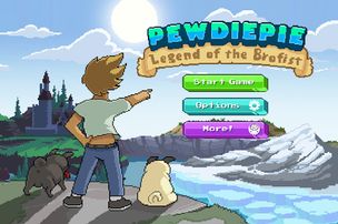 PewDiePie: Legend of Brofist - Screenshot 1