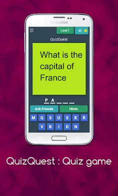 QuizQuest : Quiz game - Screenshot 1