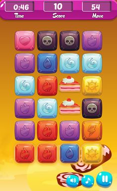 Sweets Match Memory Mania 2018 - Screenshot 1