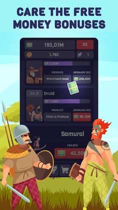 Idle Warrior Tycoon - Idle Cli - Screenshot 3