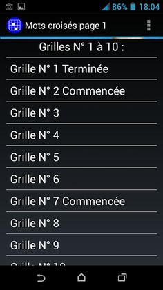 Mots Croisés Gratuits - Screenshot 2