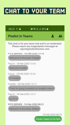 PITs - Predict In Teams - Screenshot 4