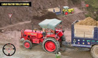 Tractor Trolley Sand Transport - Screenshot 1