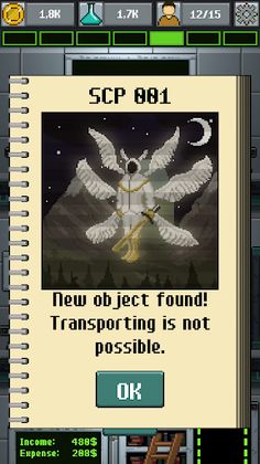 SCP Foundation:Idle Manager - Screenshot 3