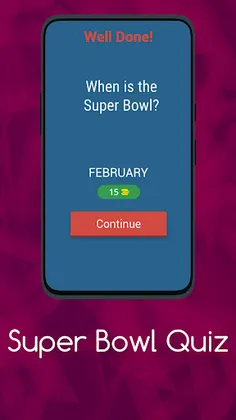 Super Bowl Quiz - Screenshot 2