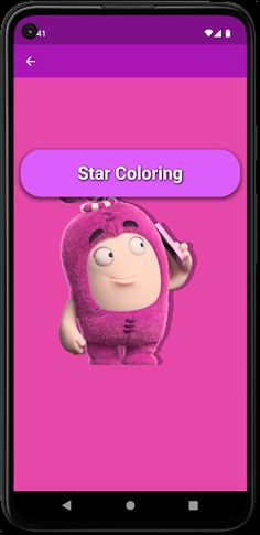 Oddbods Coloring Book Game - Screenshot 2