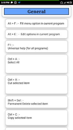 Computer Best Super Short cut  - Screenshot 4