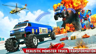 Police Flying Limo Robot Wars - Screenshot 2