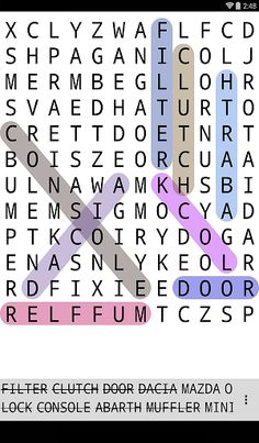 Word Search - Hidden Line - Screenshot 1