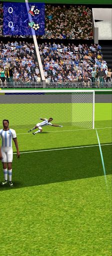 Free kick football - Screenshot 4