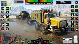 Mud Truck Simulator Offroad 3d - Screenshot 1