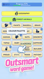 Word Bridges Logic Connections - Screenshot 2