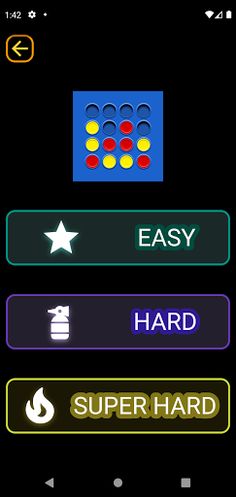 4In A Row Glow - Screenshot 3