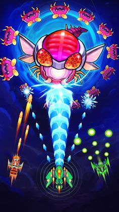 Insect Shooter: Galaxy Attack - Screenshot 2