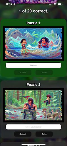 PixelQuiz - Screenshot 2