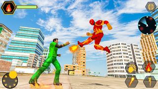 Fire Storm Super Hero: Flying - Screenshot 1