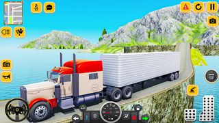 Log Cargo Transport Truck Game - Screenshot 1