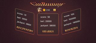Gin Rummy -  Be Big Winner - Screenshot 1