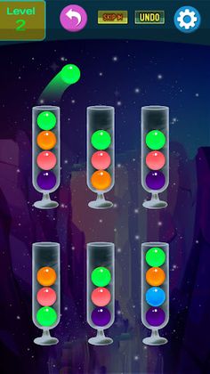 Egg Sort Game: 3D sort Puzzle - Screenshot 2