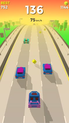 Blocky Racing - Speed Race - Screenshot 2