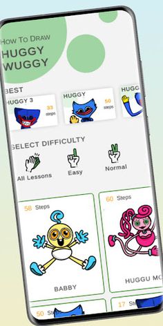 How to draw Huggy - Screenshot 1