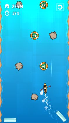 KayaKING: Paddle your kayak to - Screenshot 4