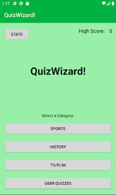 QuizWizard! - Screenshot 1