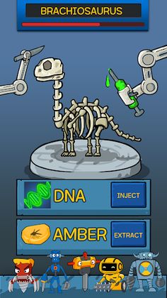 Strange dinosaur park craft - Screenshot 2