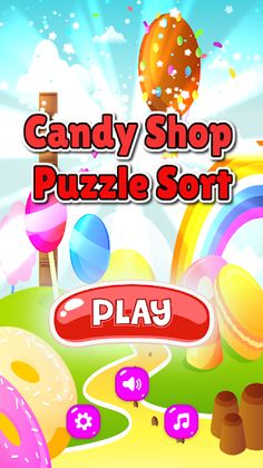 Candy Shop Puzzle Sort - Screenshot 1